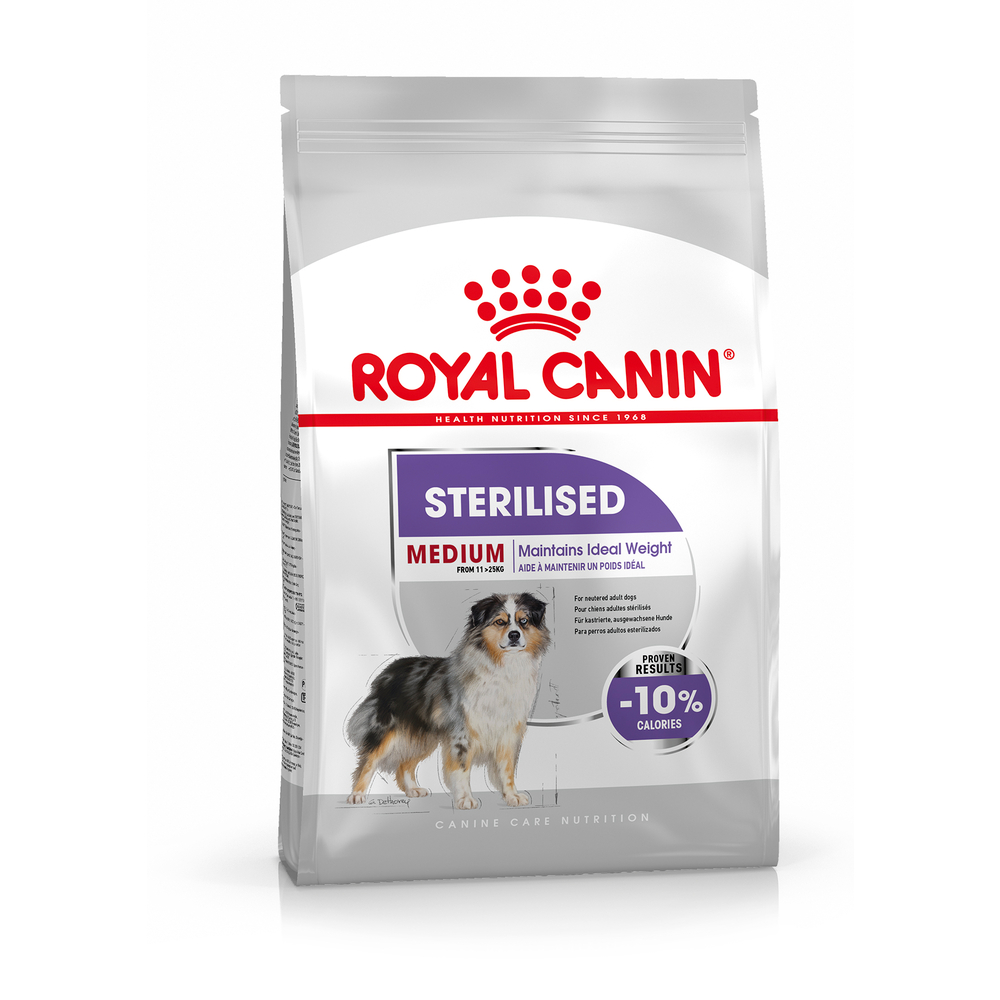 Croquettes chien stérilisé Medium Sterilised 12kg