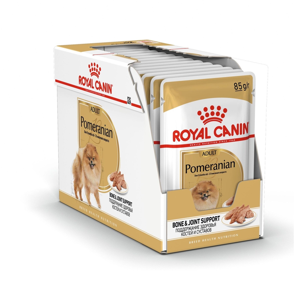 Pâtée pour chien Pomeranian (Spitz Adulte ) 12X85G