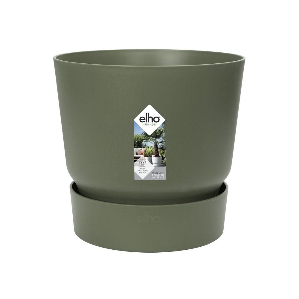 Pot de Fleurs Greenville Rond 14 - Leaf Green - Ø14xH.13,4 cm