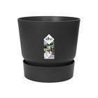 Pot de fleurs  Greenville Rond 14 - Living Noir - Ø14xH.13,4 cm