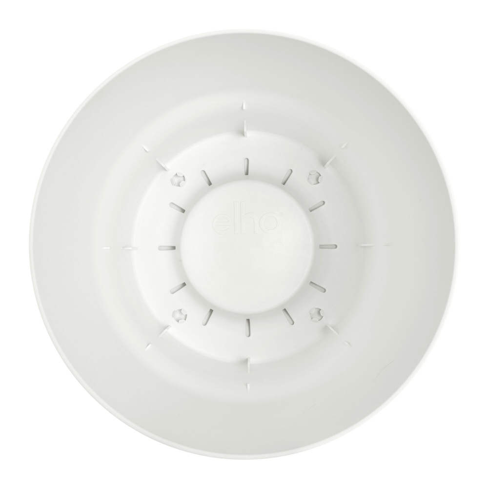 Pot de fleurs Greenville Rond 16 - Blanc - Ø16xH.15,3cm