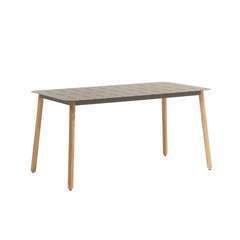 Table ALICANTE MOKA 150x80x76cm