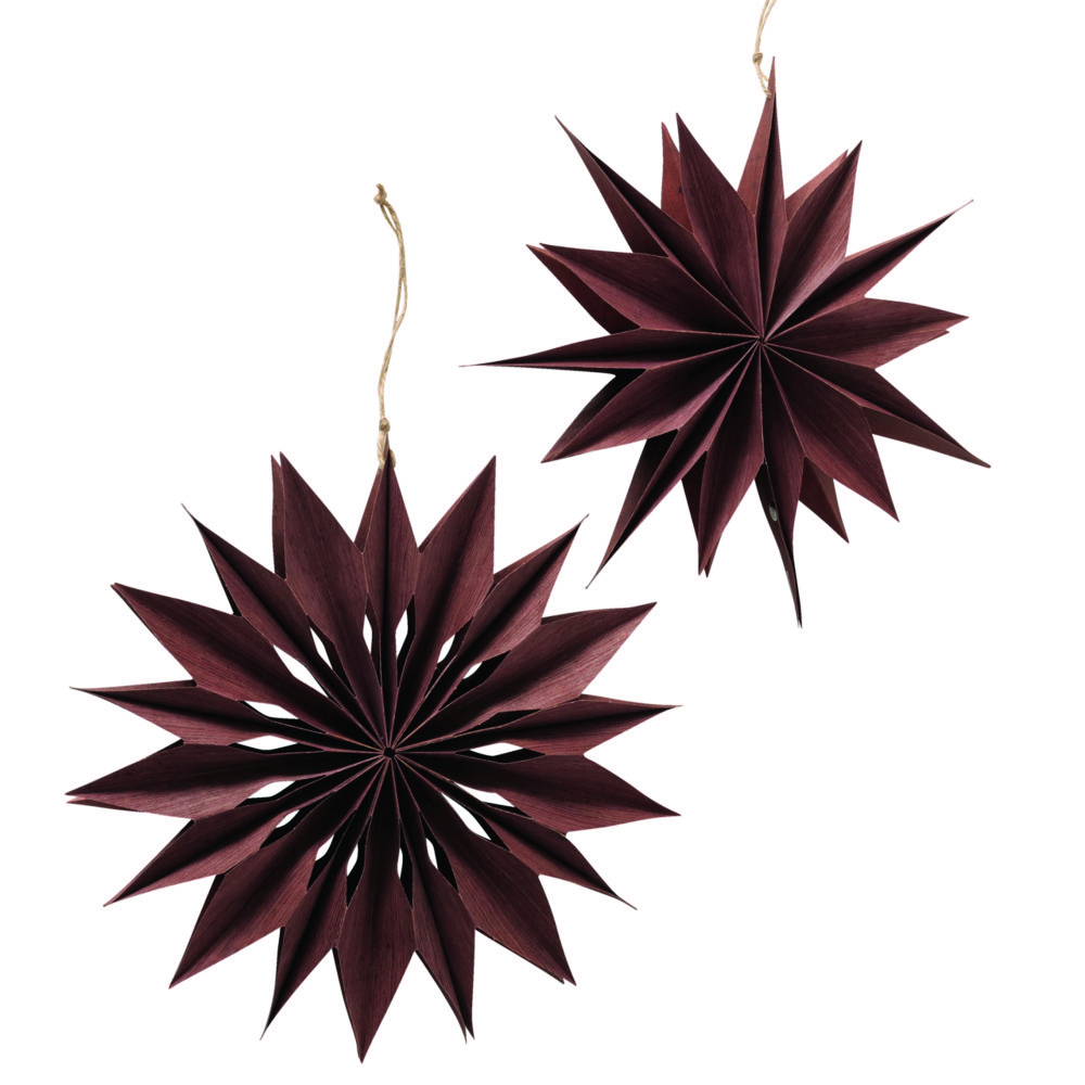 Suspension flocon Kassia, 2 modèles différents possibles - D.30xH.44cm