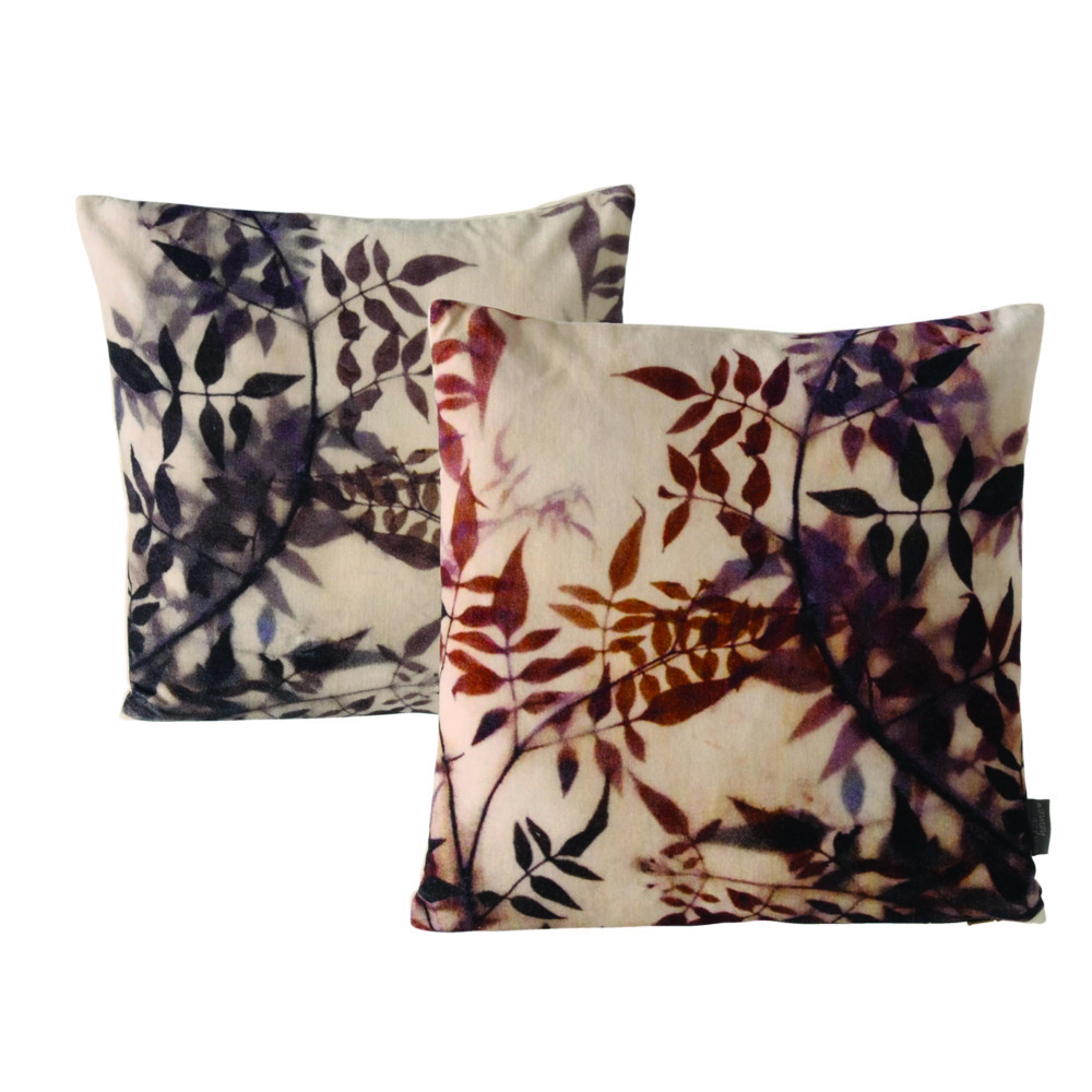 Coussin Filia en coton - 2 modèles possibles L.45xl.45xH.13cm