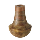 Vase Posha en bois de manguier - H.25cm