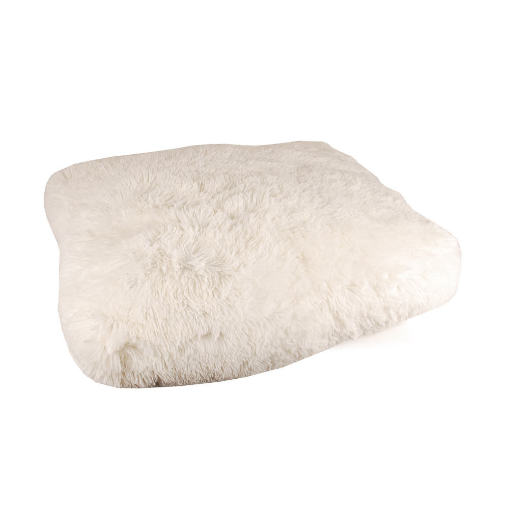 Matelas pour chien Denly blanc 56x40x13cm