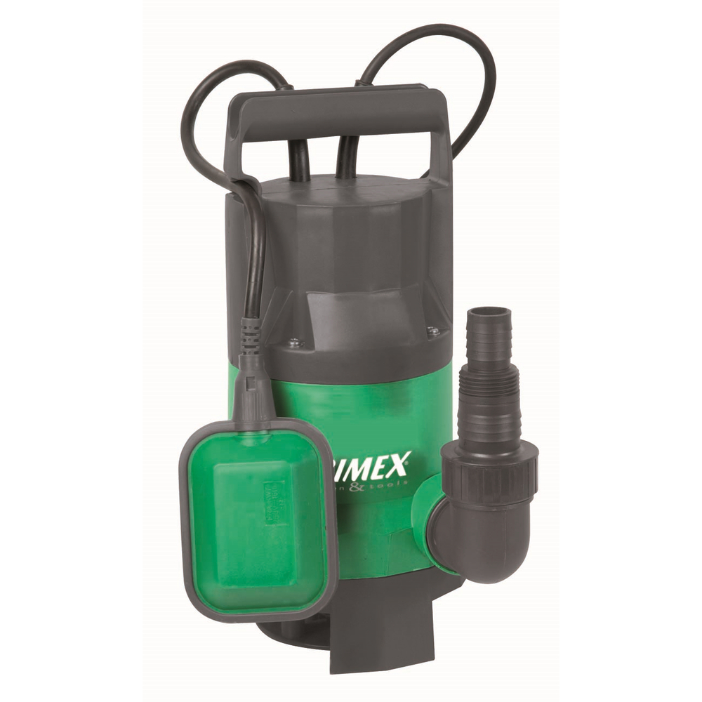 Pompe vide cave avec flotteur pour évacuation d'eaux chargées - 400w