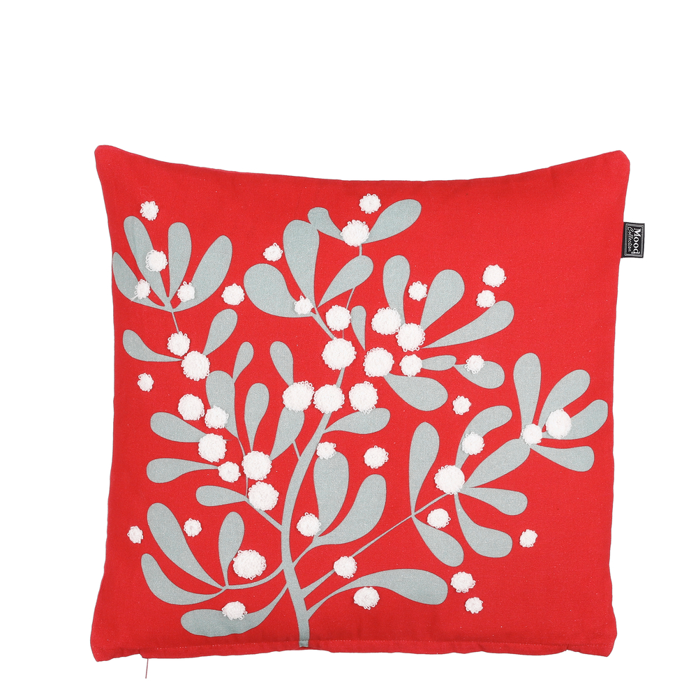 Coussin Gui rouge - 45x45xH.10cm