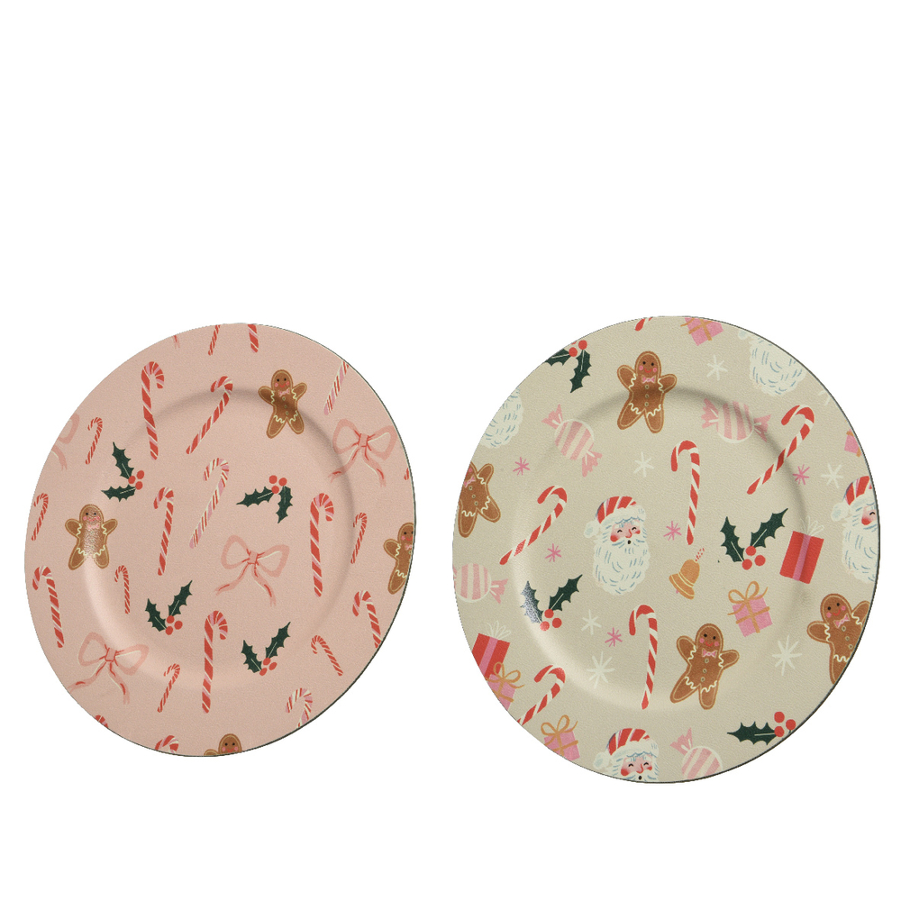 Assiette déco Candy - D.33cm