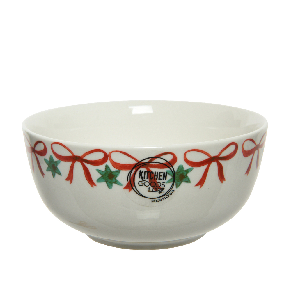 Bol nœud en porcelaine - D.13,5cm