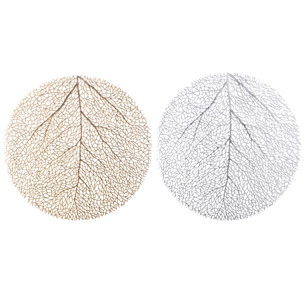 Set de table motif végétal d 38 cm