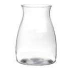 Vase en verre pour fleurs transparent Alexsia D.11 H.20cm
