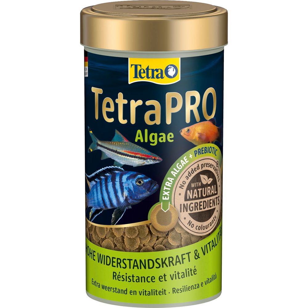 TetraPro Algae Multi-Crisps, alimentation pour poissons - 250ml