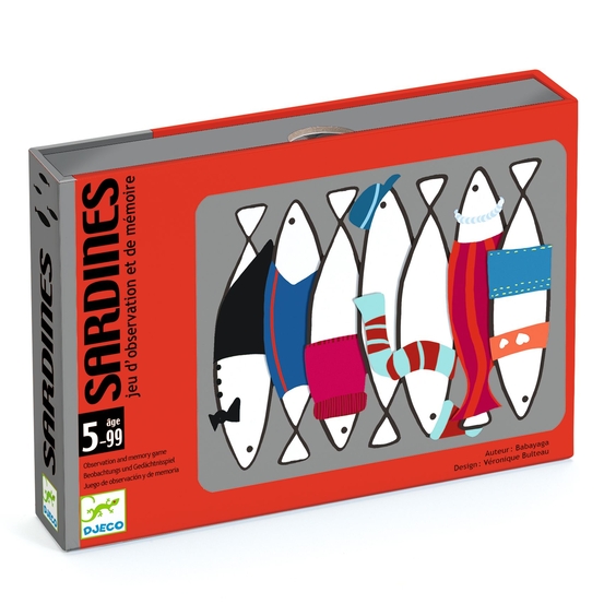 Jeu de cartes Les sardines