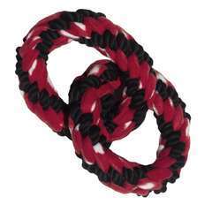 Jouet pour chien signature rope double ring tug