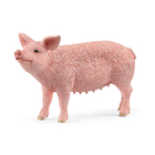 Figurine de cochon pour enfant en plastique