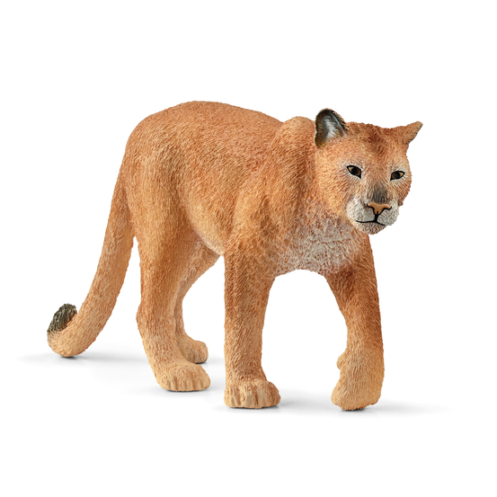 Figurine de puma pour enfant en plastique
