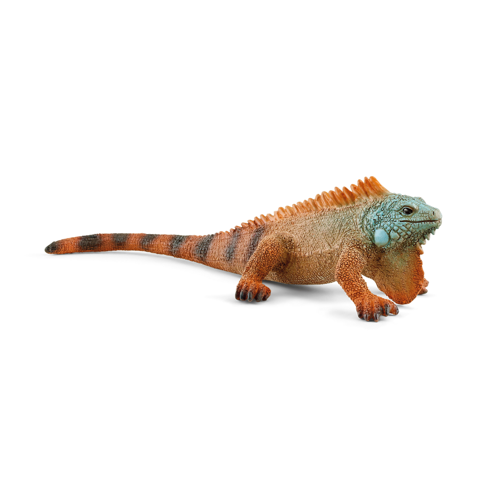 Figurine d'iguane pour enfant en plastique