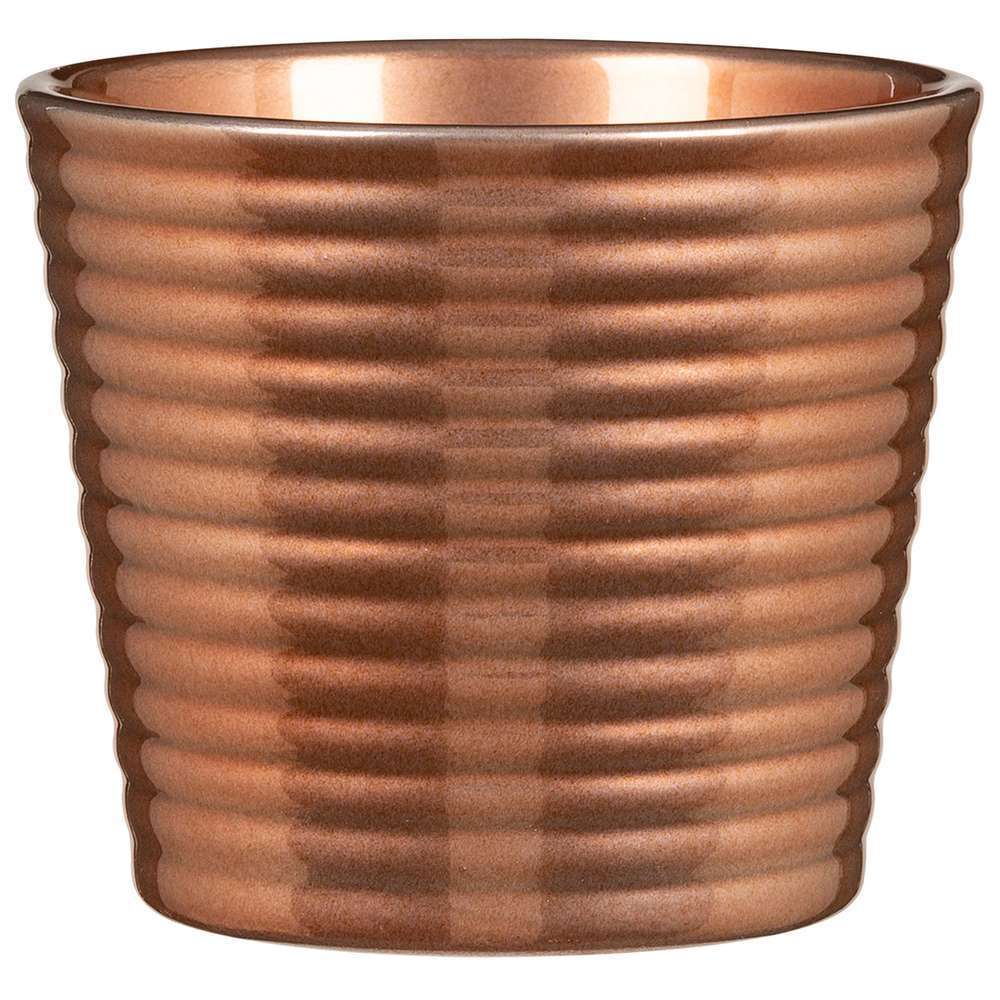 Mini cache-pot 937 Brillant Ø9cm - coloris assortis