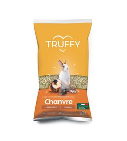 Litière végétale de chanvre pour rongeurs et lapins Truffy 10 l