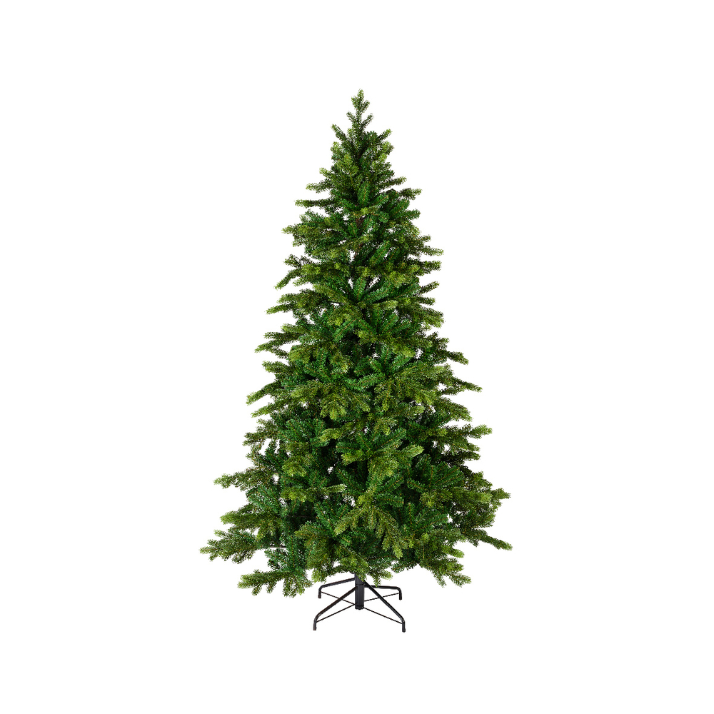 Sapin de Noël artificiel 'Oslo' vert, aspect naturel - 150cm