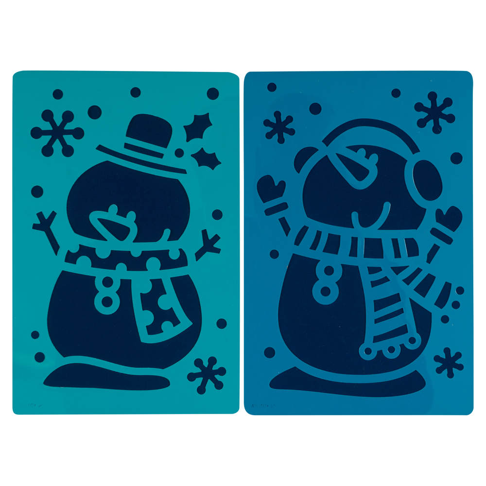 Pochoirs Bonhomme Nge 25X14.5Cm