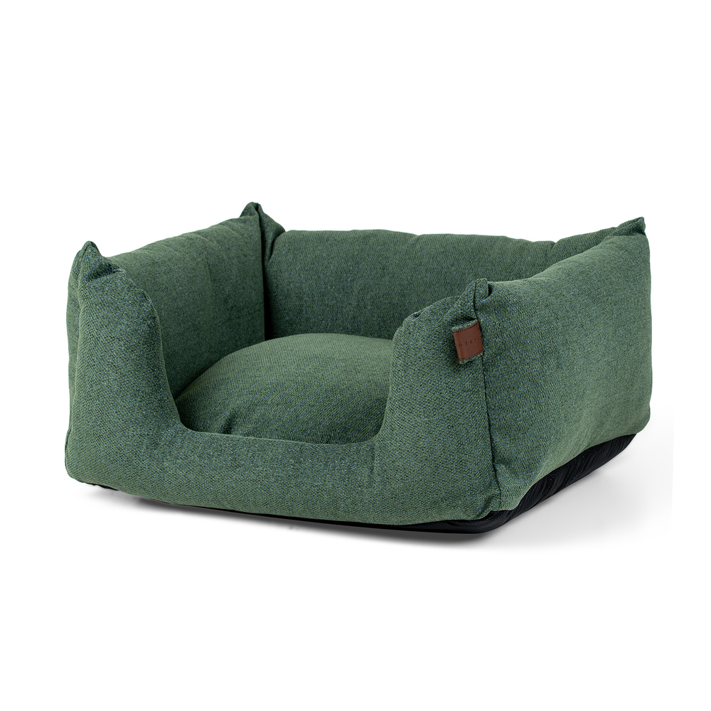 Panier pour chien Snooze Botanical vert 60x50cm