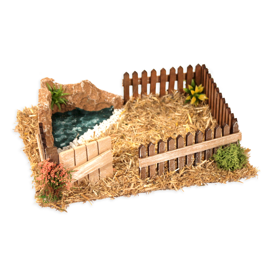 Etang pour oies vide 19x15x5cm