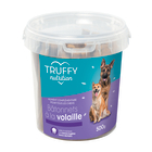 Bâtonnets à la volaille pour chien Truffy nutrition - Seau de 500g