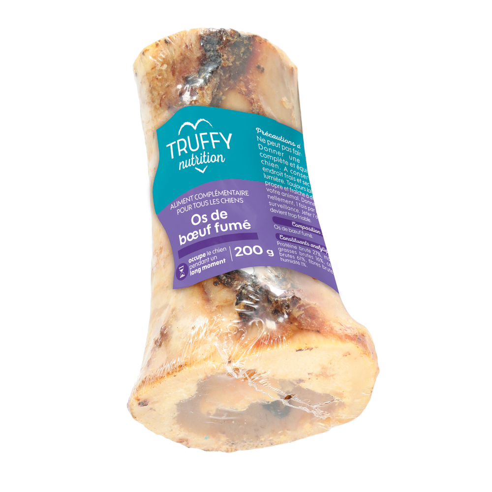 Os de bœuf pour chien Truffaut nutrition 200g x 1 pièce