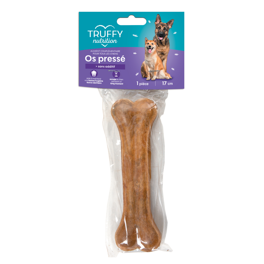 Os pressé pour chien Truffaut nutrition 17cm x 1 pièce