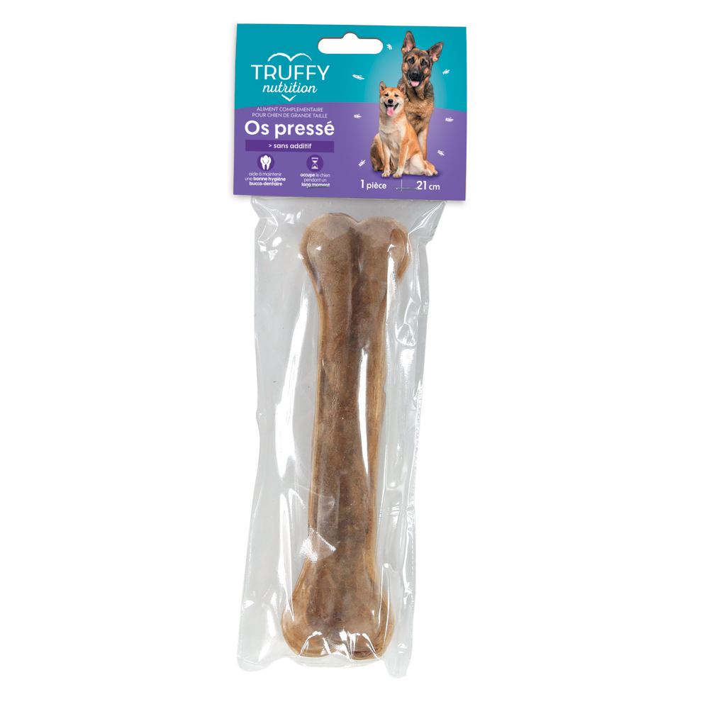 Os pressé pour chien Truffaut nutrition 21cm x 1 pièce