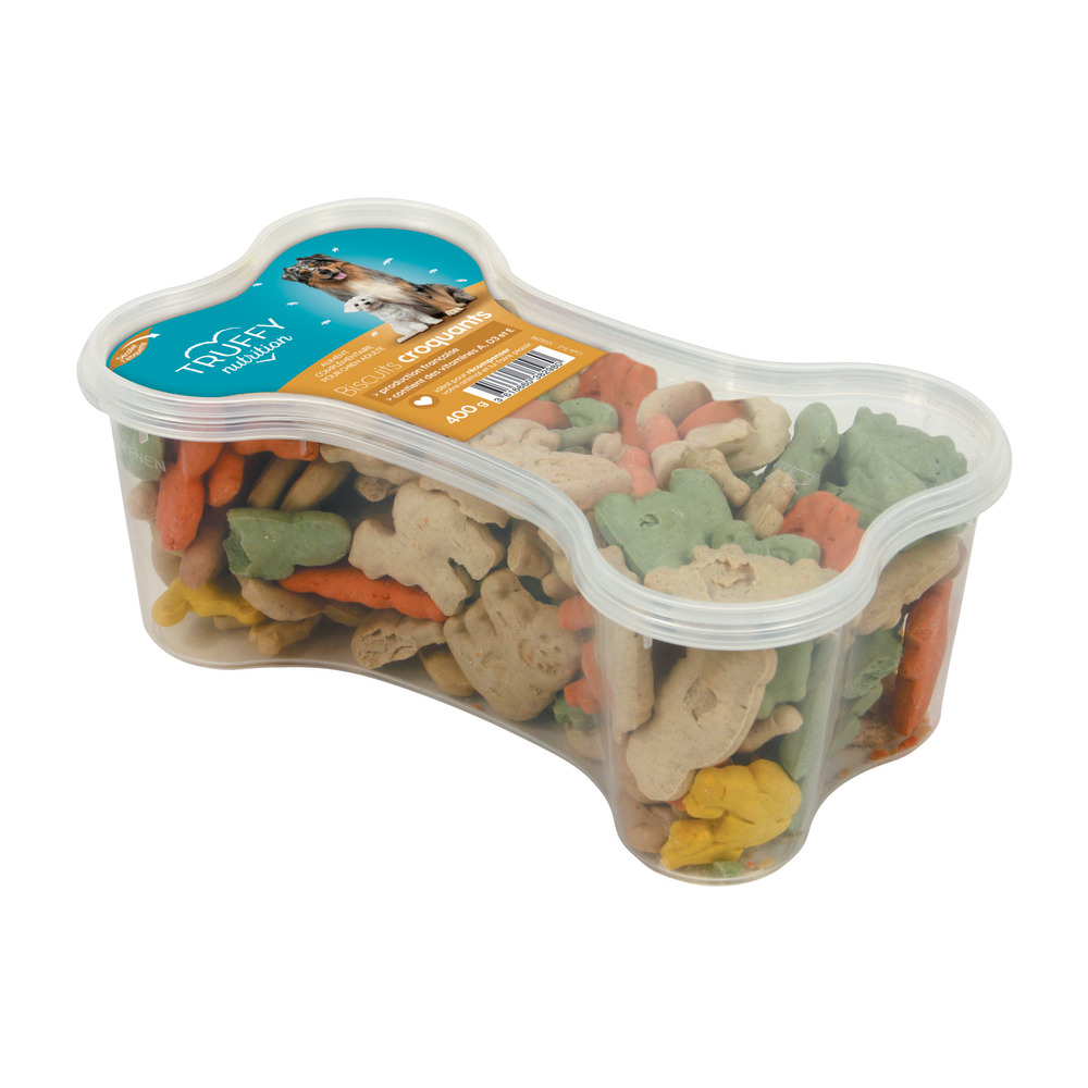 Biscuits croquants pour chien Truffaut nutrition 400g
