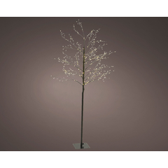 Décoration de Noël d'intérieur, Sapin 720 Micro LED blanches 1.8m