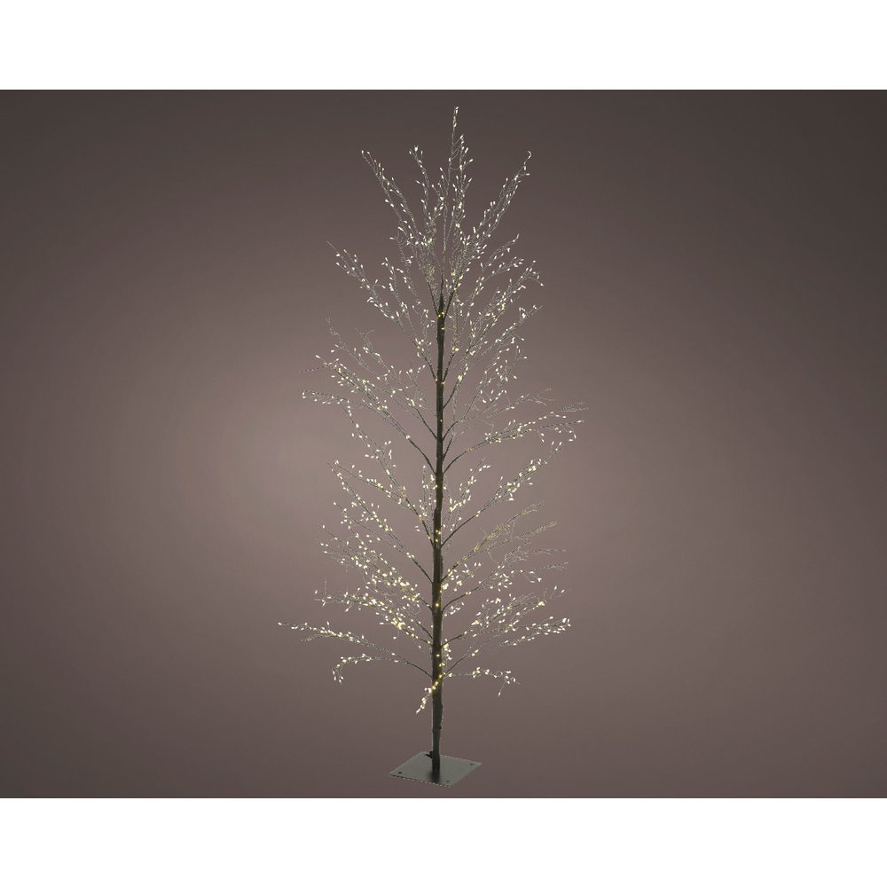 Décoration de Noël d'intérieur, Sapin 1350 Micro LED blanches 1.5m