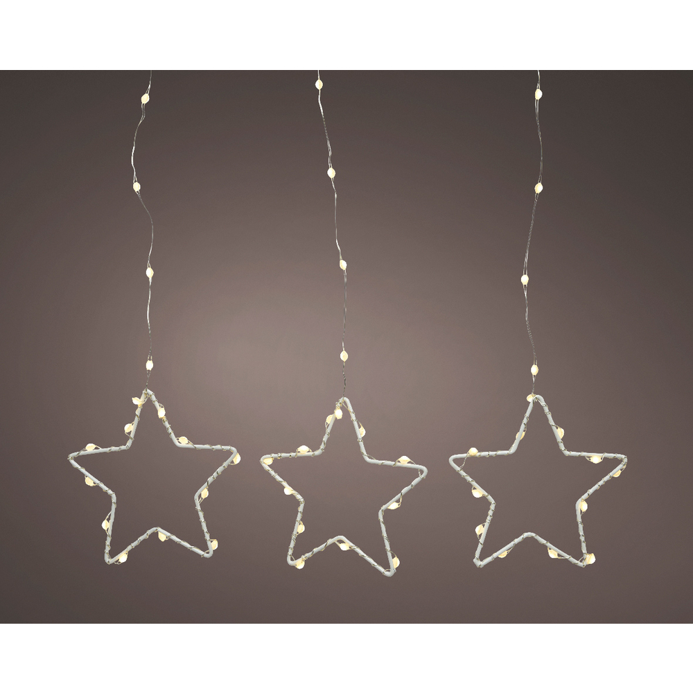 Décoration de Noël Chute 459 micro LED blanches 1.8m