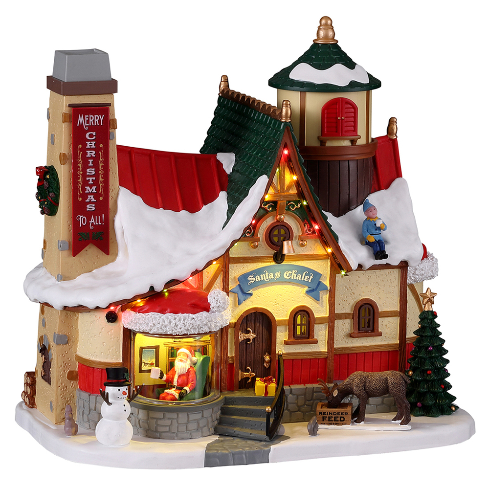 Le Chalet du Père Noël L 15.2 l 24.0 H 21.0cm