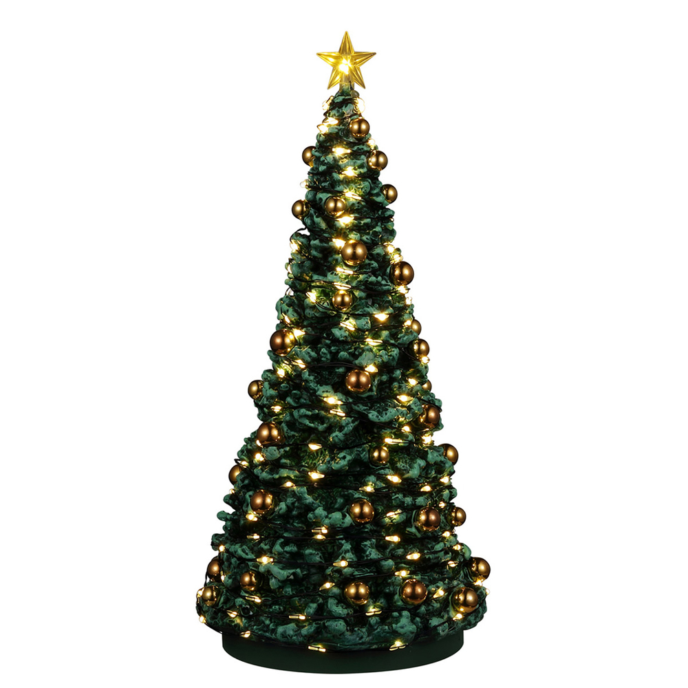 Sapin miniature pour village de noel clearance