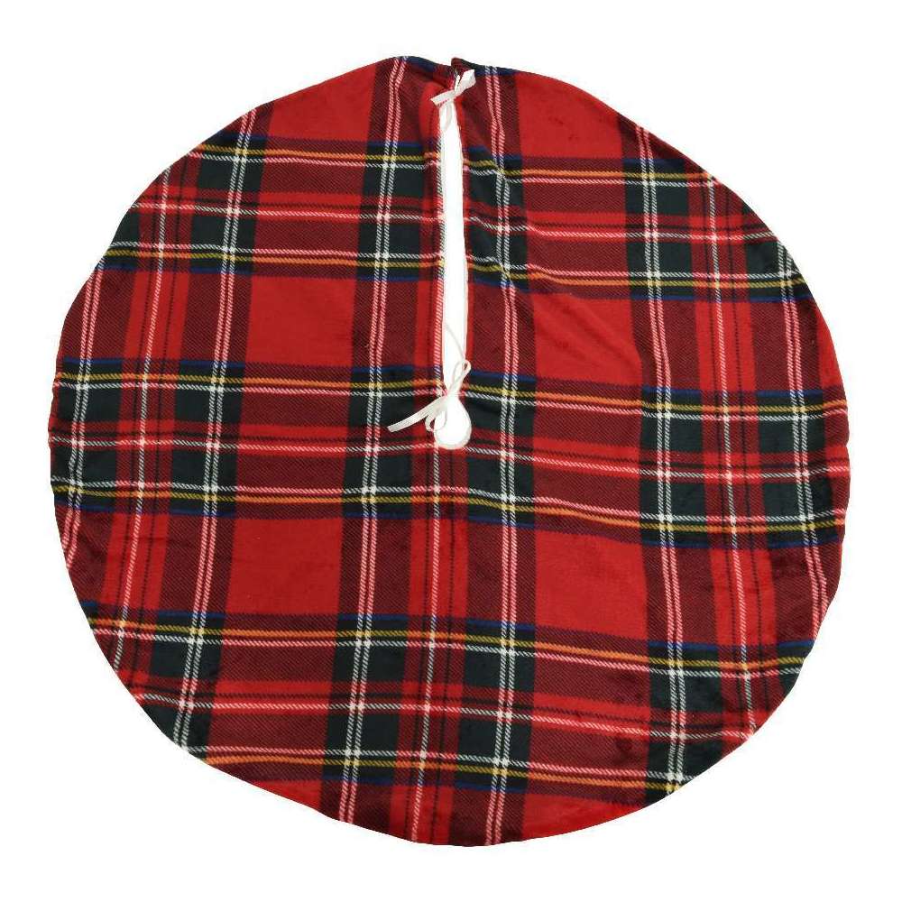 Jupe de sapin en velours et polyester - D.100cm