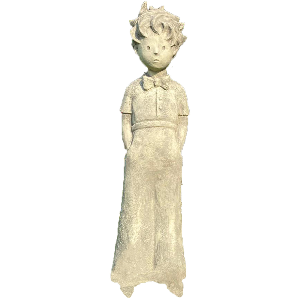 Statue de jardin Petit Prince de Saint Exupery - L.30 x l.35 x H.106cm