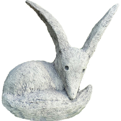 Statue de jardin Le Renard du Petit Prince - L.48 x l.25 x H.50cm