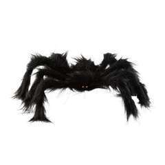 Araignée synthétique velue noire - 50x35cm