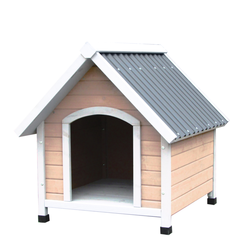 Niche en bois Villa pour chien Medium