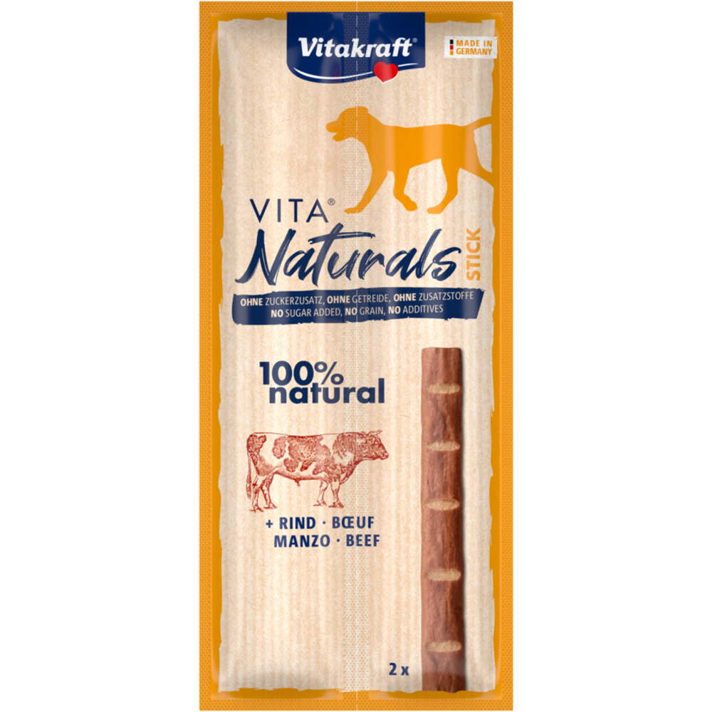 Friandises en bâtonnet Vita Naturals au bœuf pour chien - lot de 2