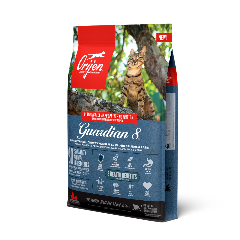 Croquettes Guardian 8 pour chat 4.5 Kg