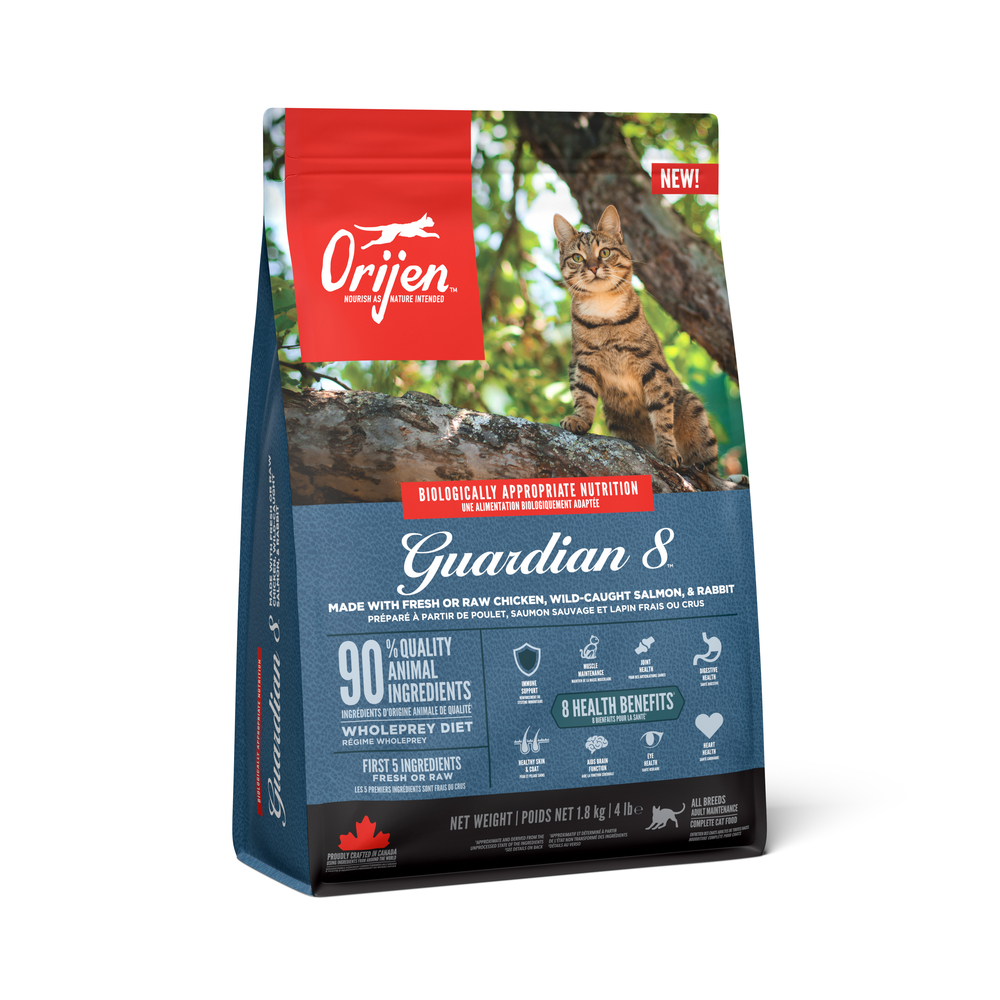 Croquettes Guardian 8 pour chat 1.8 Kg
