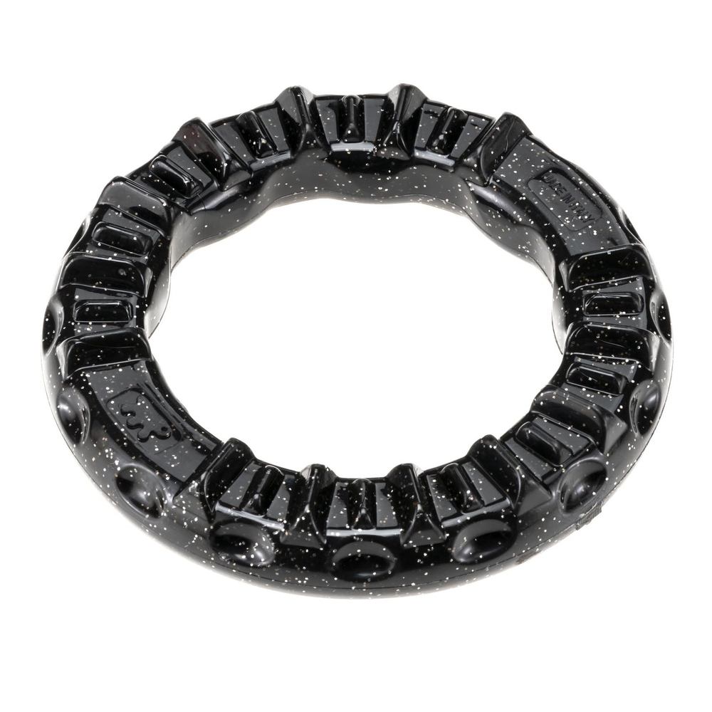 Jouet dentaire Smile noir pour chien - Taille Small D.12 x H.2,4cm