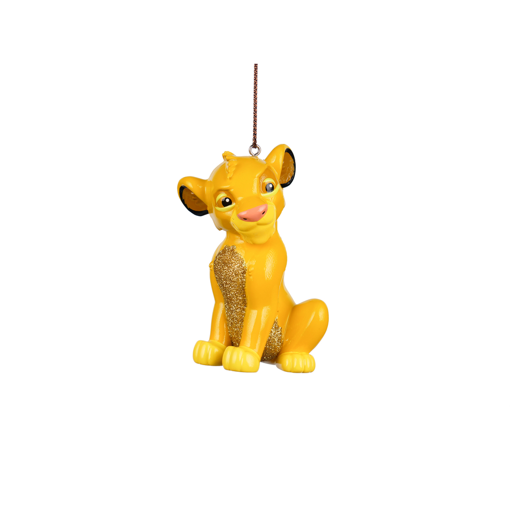 Suspension de Noël : le Roi Lion - H.9,5cm