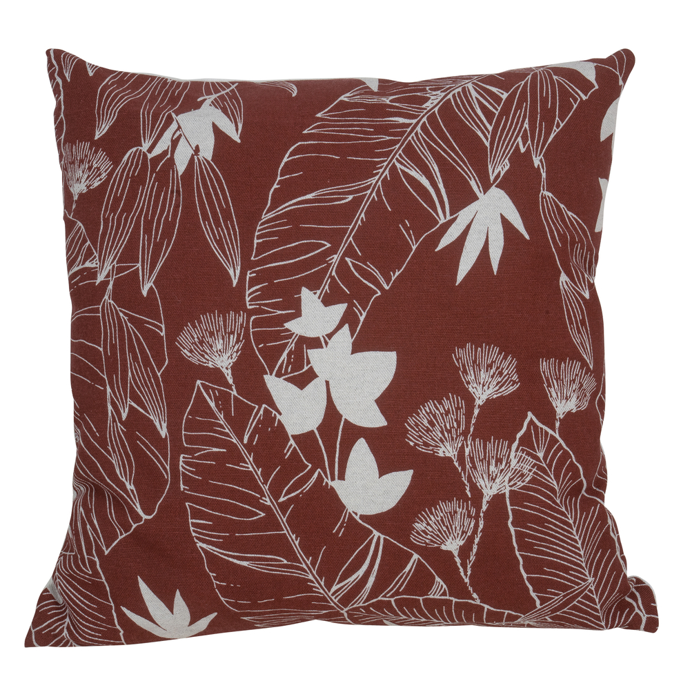 Coussin Déco Déhous Benicio Rouille 40x40cm