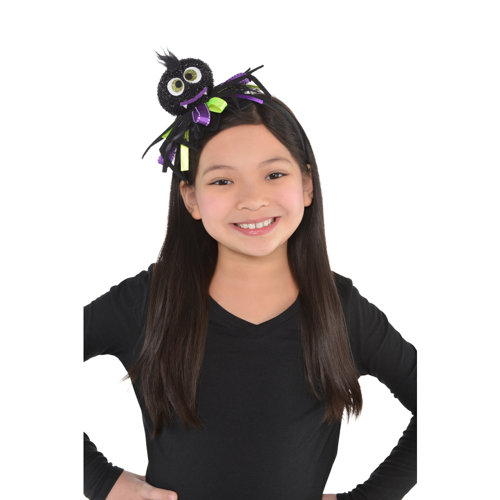 Serre-tête Halloween enfant araignée TU